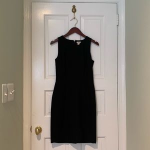 Classic black JCrew work collection sheeth